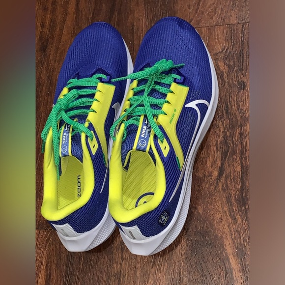 NWOT Nike Pegasus 40 Running shoes team Brazil - Picture 7 of 14